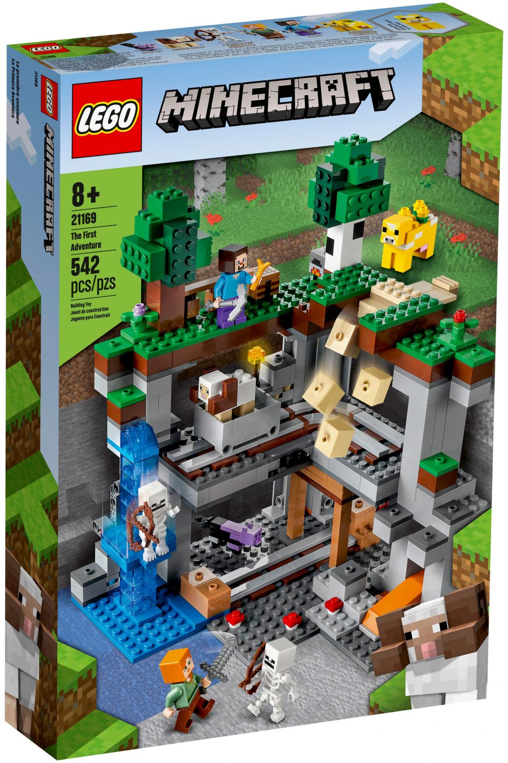 LEGO Minecraft 21169 pas cher, La première aventure