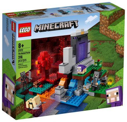 LEGO Minecraft 21172 Le portail en ruine