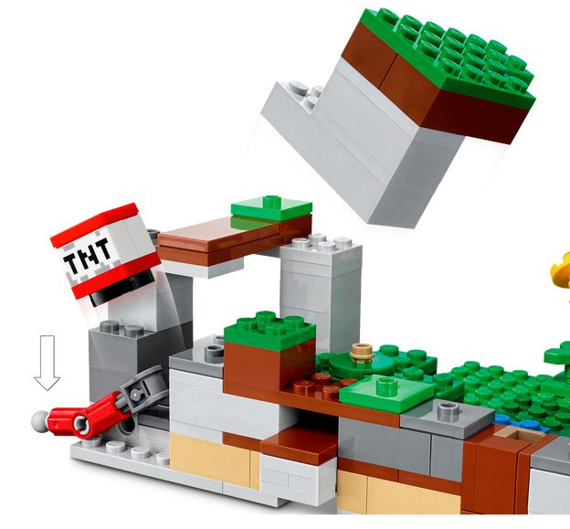 21181 - LEGO® Minecraft - Le ranch lapin LEGO : King Jouet, Lego, briques  et blocs LEGO - Jeux de construction