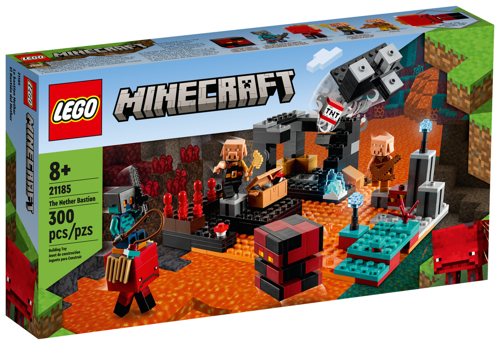 LEGO Minecraft 21185 pas cher, Le bastion du Nether