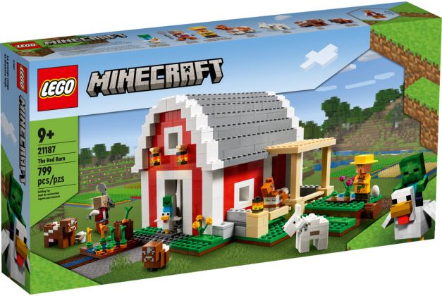 LEGO Minecraft 21187 La grange rouge