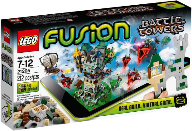 LEGO Fusion 21205 Les tours de combat