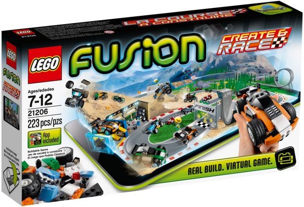 LEGO Fusion 21206 La course à construire