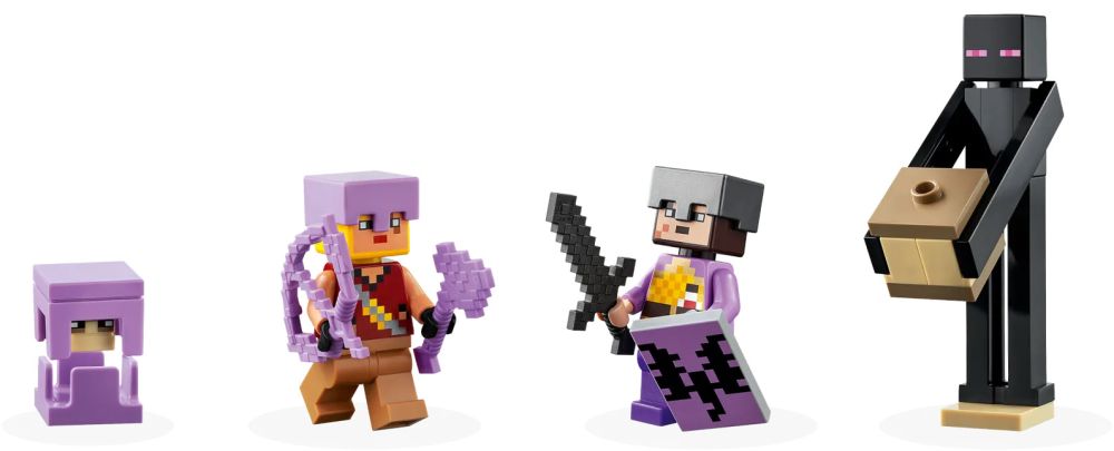 Figurine Lego® Minecraft - Guerrier de l'End