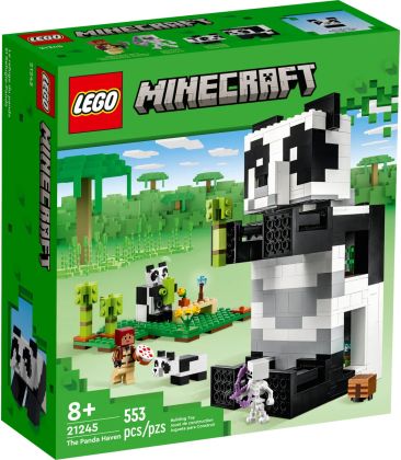 LEGO Minecraft 21245 Le refuge panda