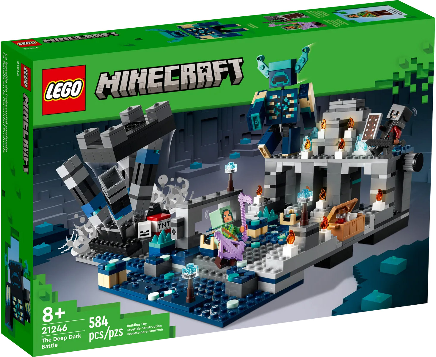 LEGO Minecraft 21246 pas cher, La bataille des abîmes
