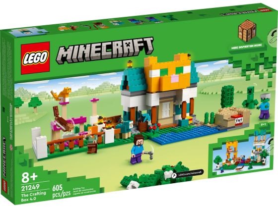 LEGO Minecraft 21249 La boîte de construction 4.0