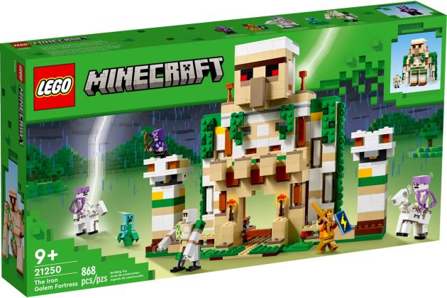 LEGO Minecraft 21250 La forteresse du golem de fer