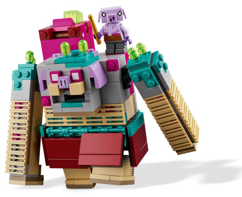 LEGO Minecraft Legends 21257 L'Attaque du Dévoreur, Jouet de Construction  de Personnage, Set avec Figurines de Héros pas cher 