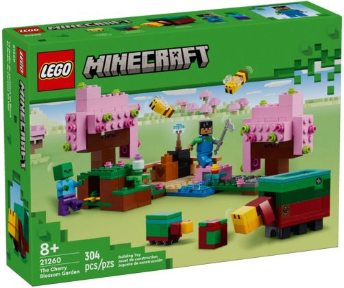 LEGO Minecraft 21260 Le jardin des cerisiers en fleurs