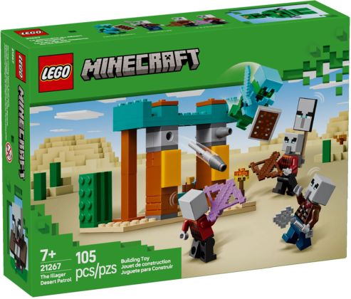 LEGO Minecraft 21267 La patrouille d’Illageois du désert