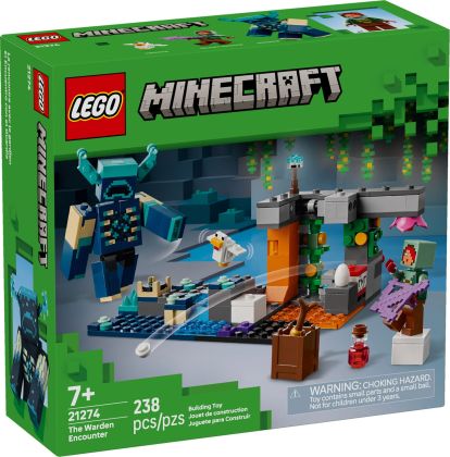 LEGO Minecraft 21274 La rencontre avec le Warden
