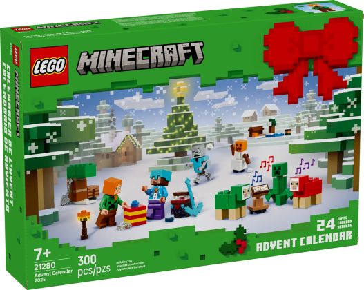 LEGO Minecraft 21280 Calendrier de l’Avent LEGO Minecraft 2025