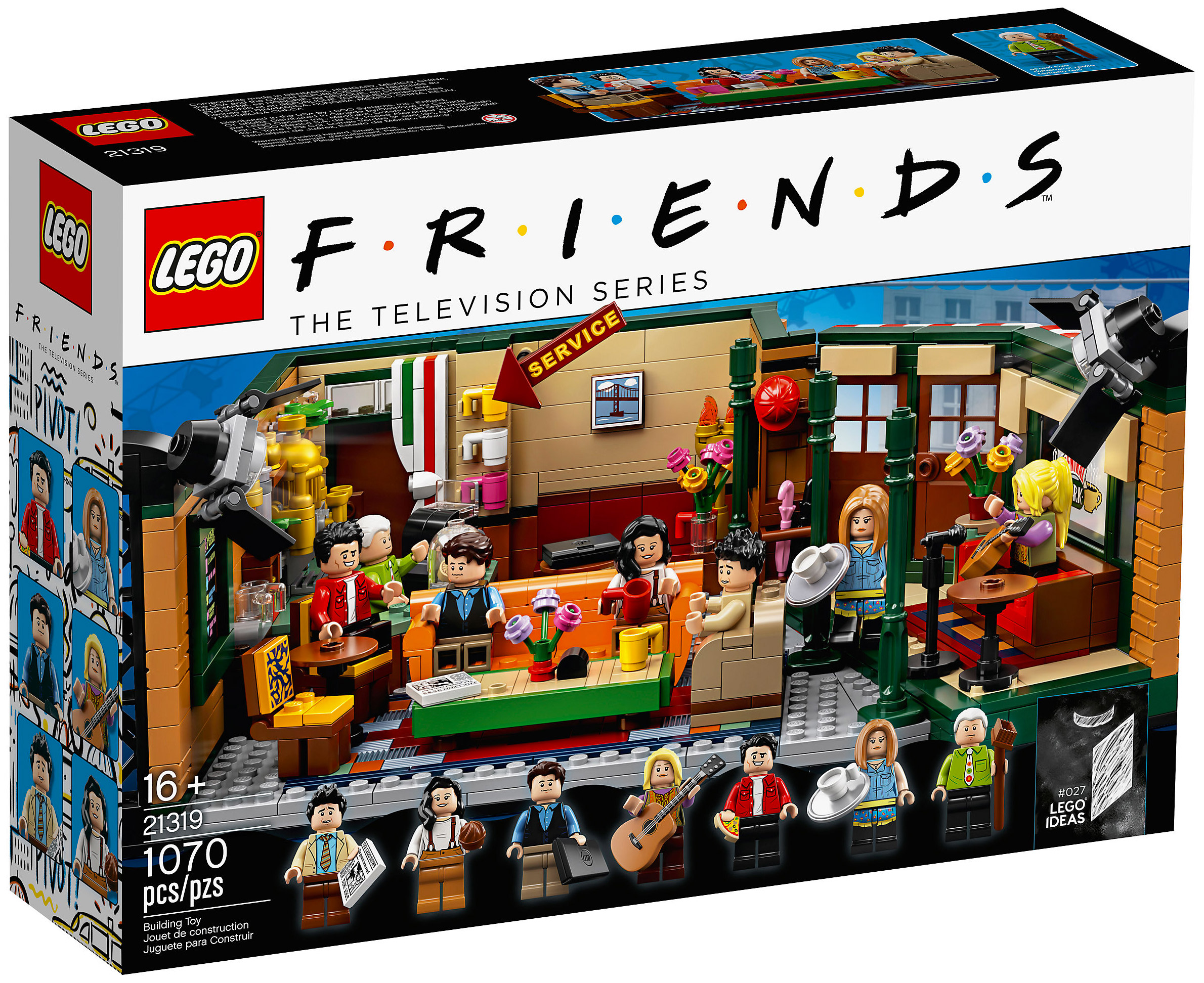LEGO Ideas 21319 pas cher, Central Perk (Friends)
