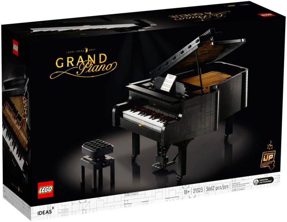 LEGO Ideas 21323 pas cher, Le piano à queue