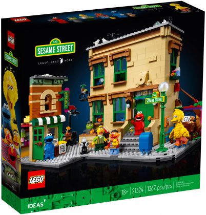 LEGO Ideas 21324 123 Sesame Street