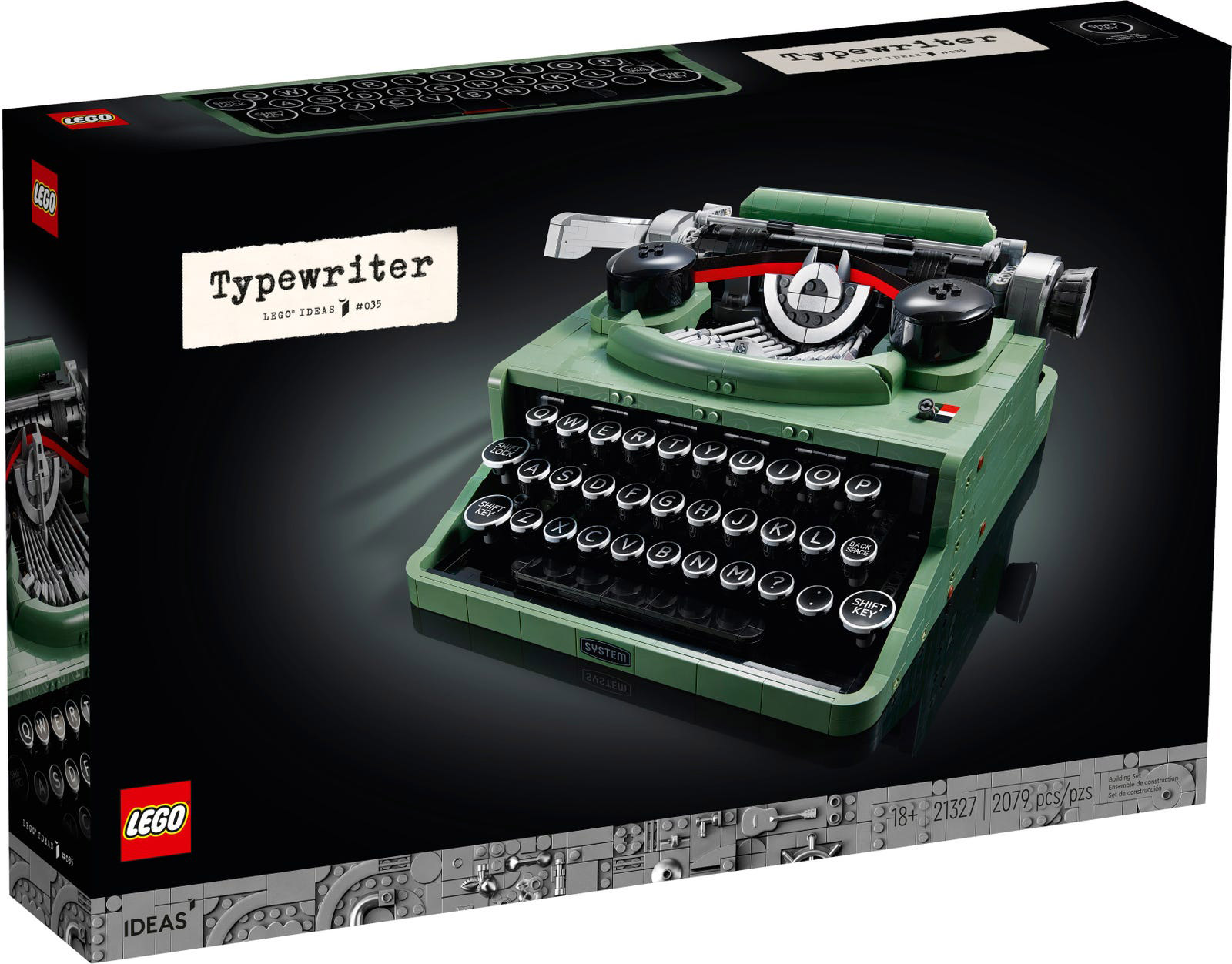 LEGO Ideas 21327 pas cher, La machine à écrire