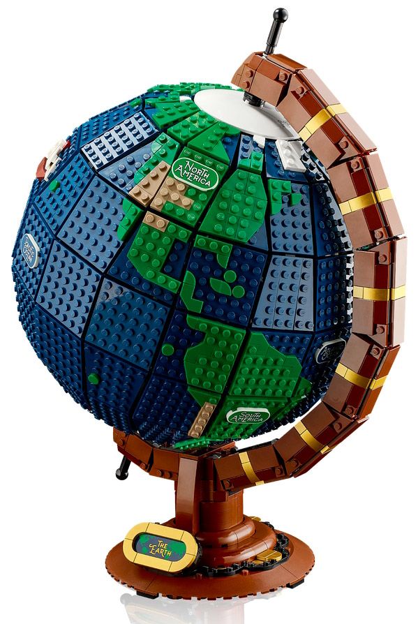 Le globe terrestre - LEGO