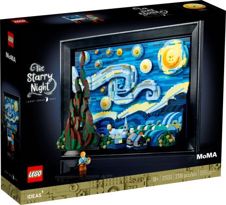 LEGO Ideas 21333 Vincent Van Gogh - La Nuit Étoilée