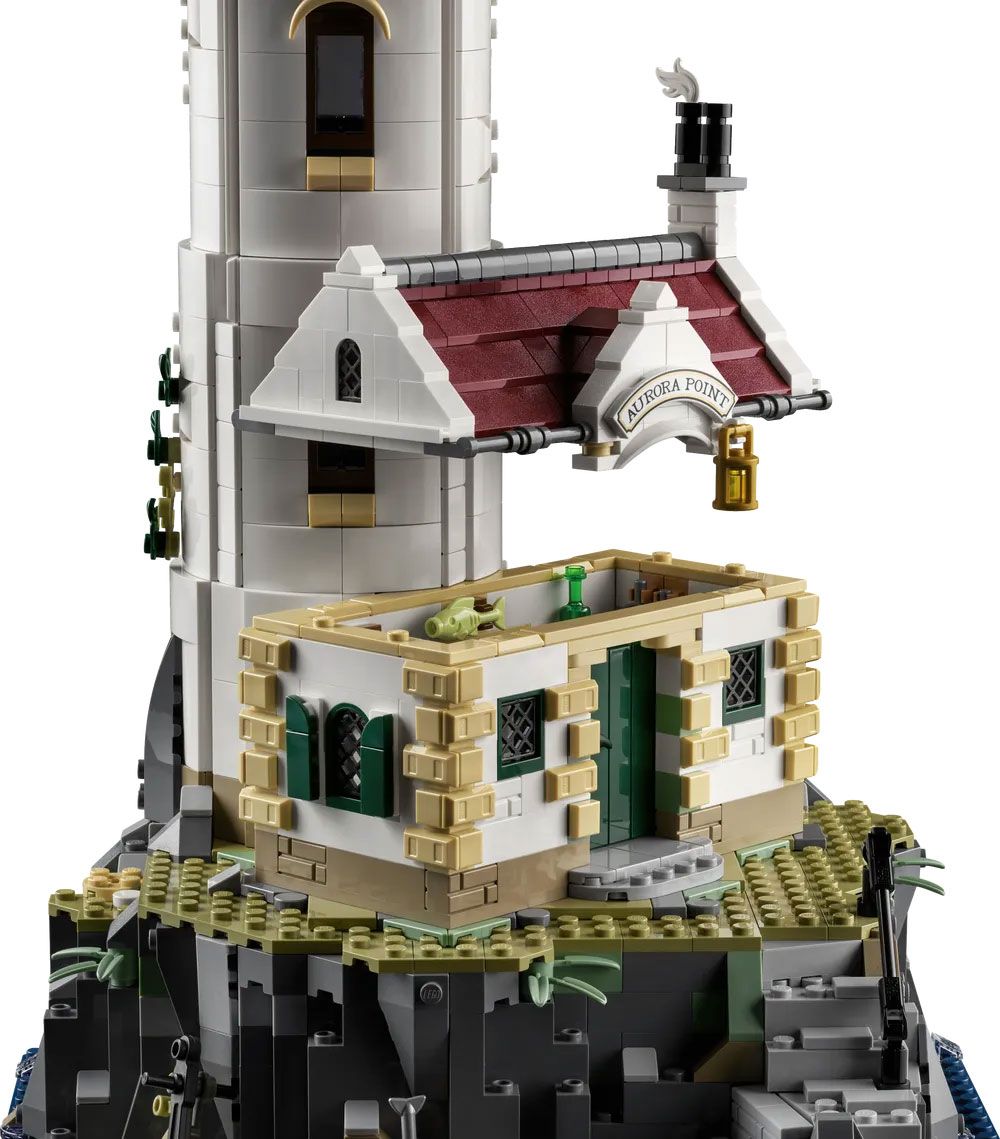 LEGO Ideas 21335 pas cher, Le phare motorisé