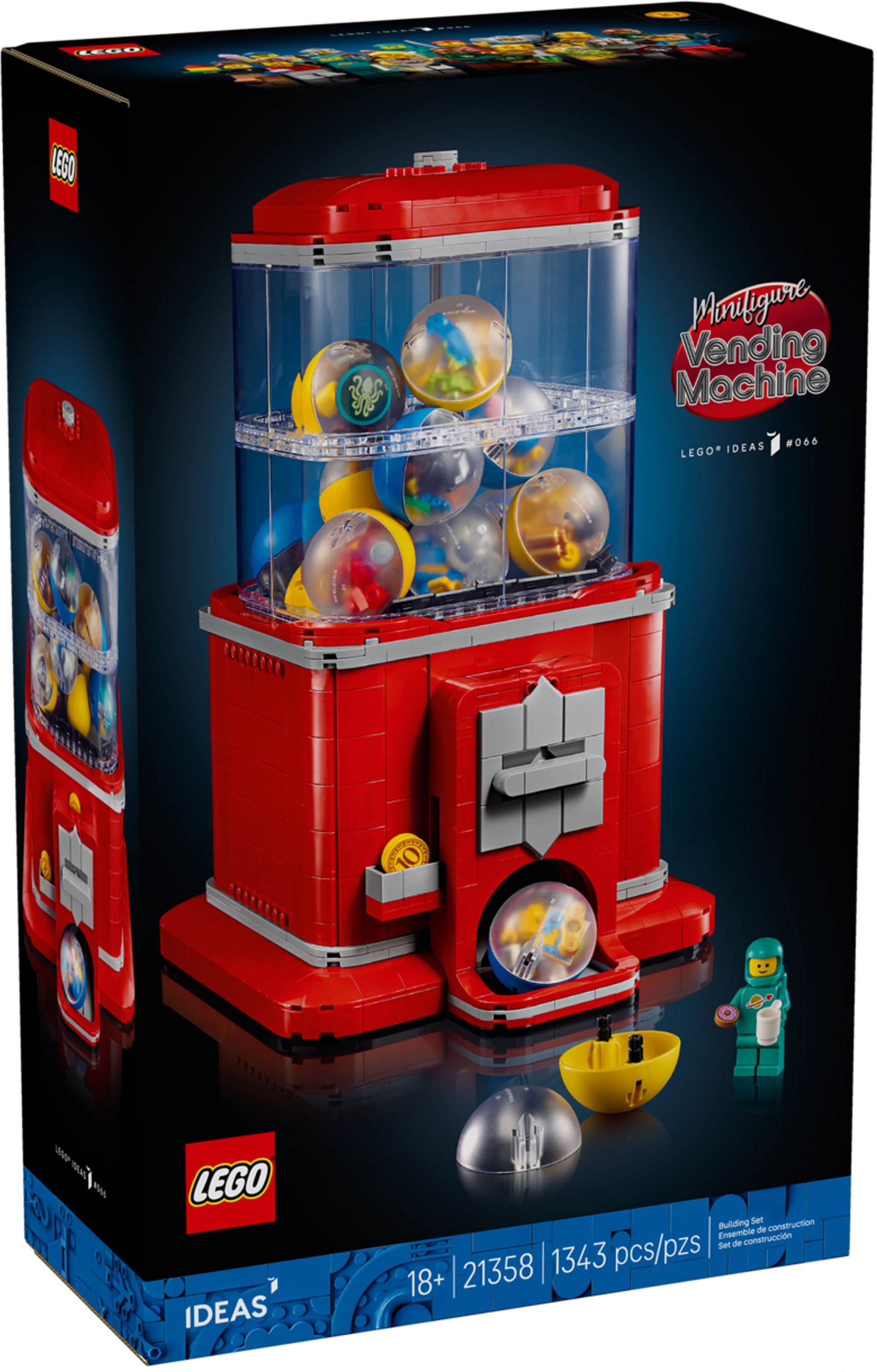 LEGO Ideas 21358 pas cher, Le distributeur de minifigurines