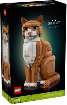 LEGO Ideas 21376 Le chat roux