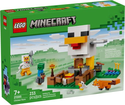LEGO Minecraft 21585 La ferme à poulet