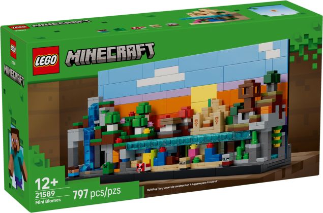 LEGO Minecraft 21589 Mini biomes