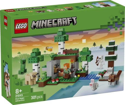 LEGO Minecraft 21593 First Night Adventure