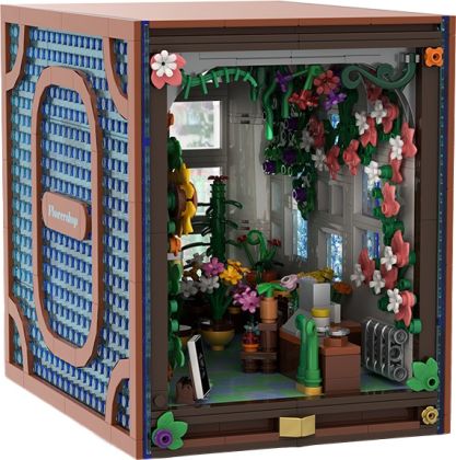 Brixies Book Nook 222-605 Book Nook Fleuriste