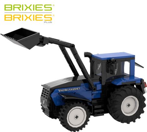 Brixies Agriculture 222-780 Valtra Valmet 8400 avec chargeur frontal