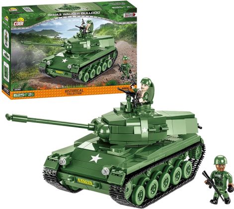 COBI Collection Historique (Historical Collection) 2239 M41A3 Walker Bulldog