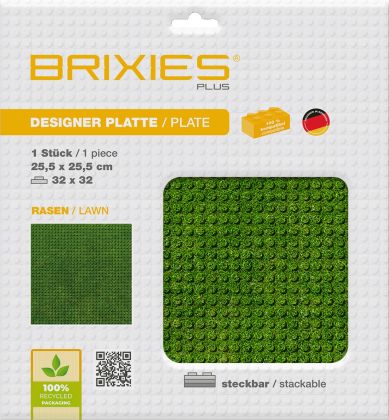 Brixies Plaques 225-000 Plaque de sol pelouse 32 x 32