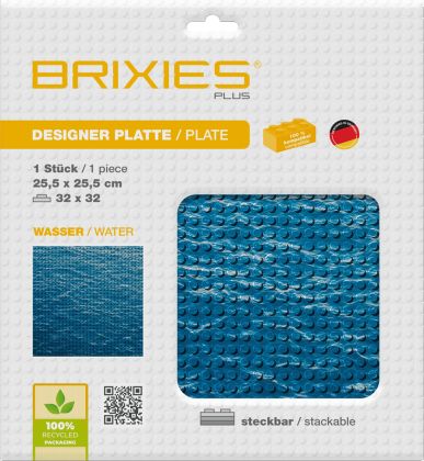 Brixies Plaques 225-001 Plaque de sol eau 32 x 32