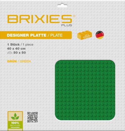 Brixies Plaques 225-020 Plaque de sol verte 50 x 50