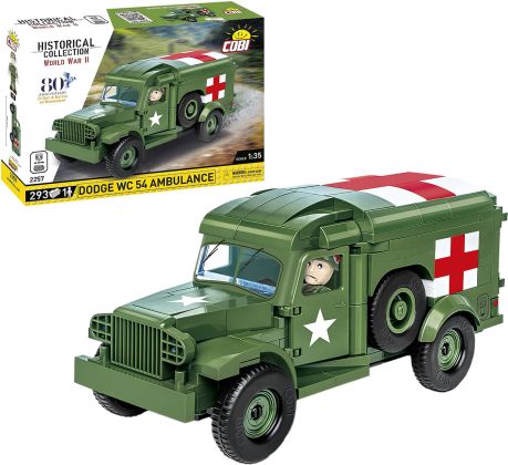 COBI Collection Historique (Historical Collection) 2257 Dodge WC-54 Ambulance