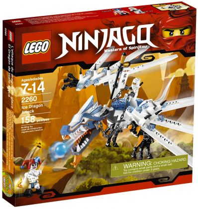 LEGO Ninjago 2260 L'attaque du dragon de glace