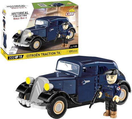 COBI Collection Historique (Historical Collection) 2263 1934 Citroen Traction 7A