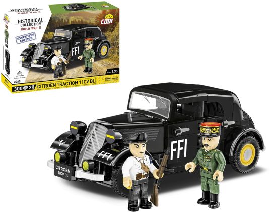 COBI Collection Historique (Historical Collection) 2265 Citroen Traction 11CVBL - Executive Edition