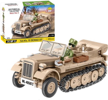 COBI Collection Historique (Historical Collection) 2273 Sd.Kfz 10 Demag D7
