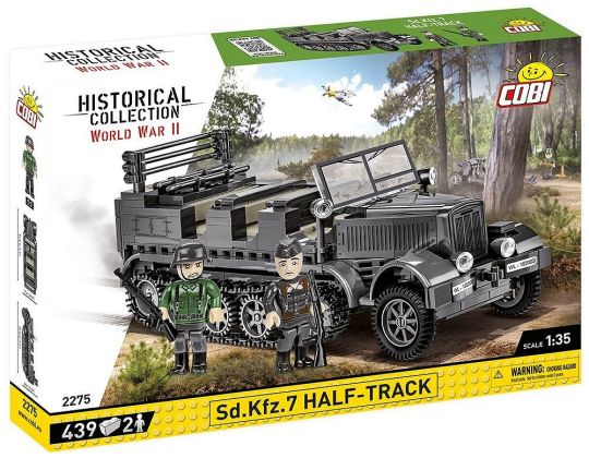 COBI Collection Historique (Historical Collection) 2275 Sd.Kfz. 7 Half-Track