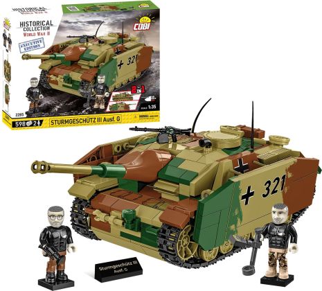 COBI Collection Historique (Historical Collection) 2285 Sturmgeschutz III Ausf. G Executive Edition