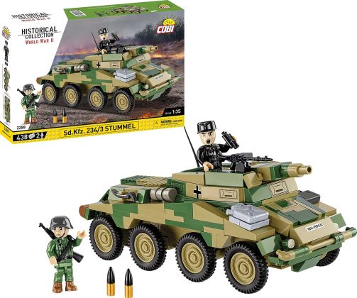 COBI Collection Historique (Historical Collection) 2288 Sd.Kfz. 234/3 Stummel