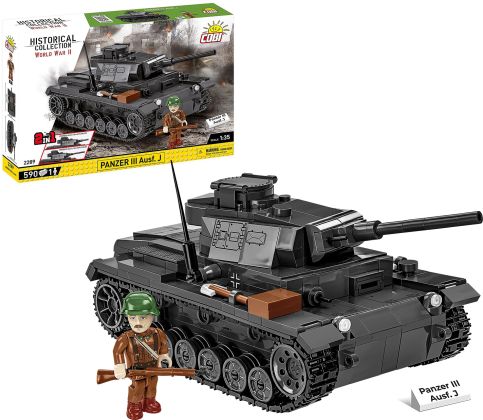 COBI Collection Historique (Historical Collection) 2289 Panzer III Ausf.J