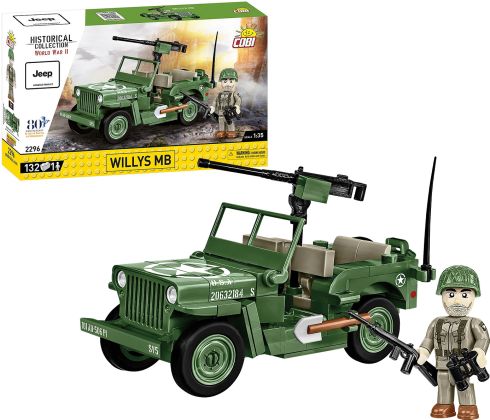 COBI Collection Historique (Historical Collection) 2296 Willys MB