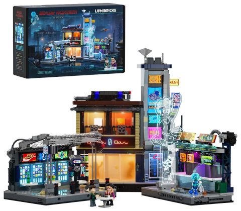 Lumibricks Blade Runner 2049 23004  Marché de rue