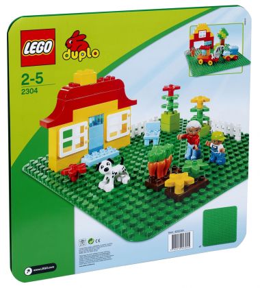 LEGO Duplo 2304 La grande plaque de base verte