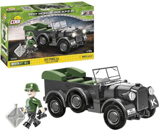 COBI Collection Historique (Historical Collection) 2405 1937 Horch 901 kfz.15