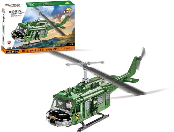 COBI Collection Historique (Historical Collection) 2423 Bell UH-1 Huey Iroquois
