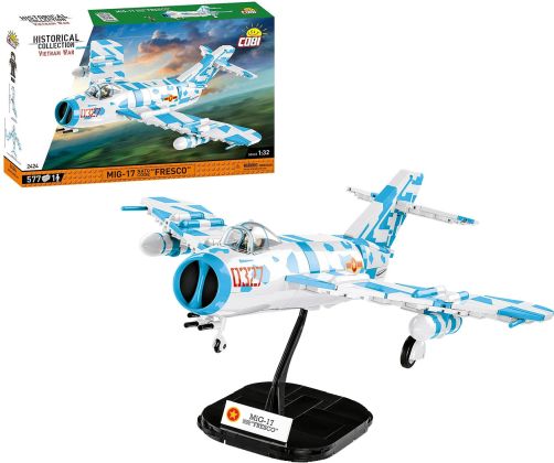 COBI Collection Historique (Historical Collection) 2424 MiG-17 NATO Code Fresco